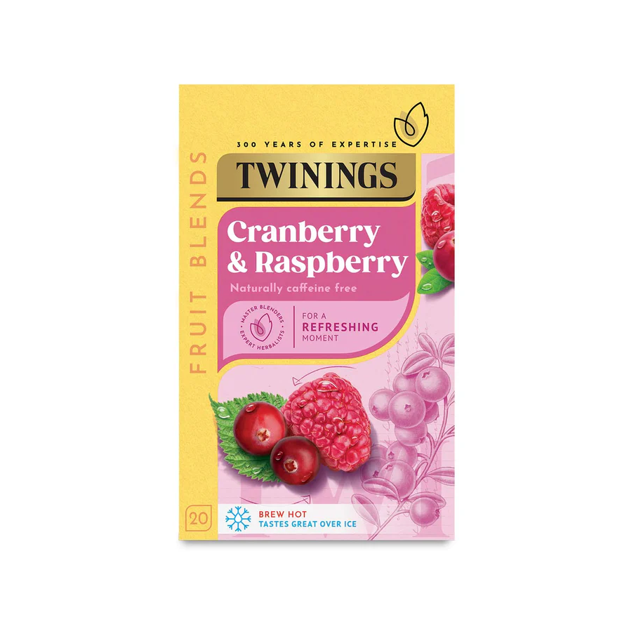 Twinings Cranberry & Raspberry Envelopes x 20