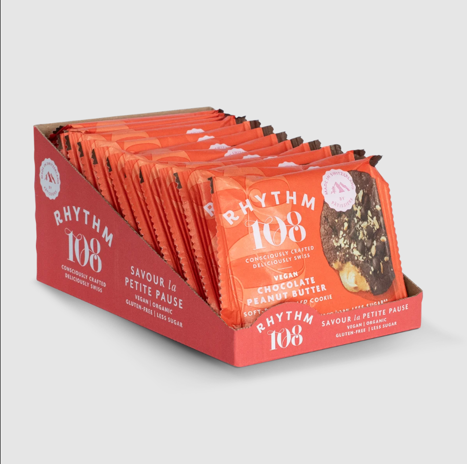 Rhythm 108 Chocolate Peanut Butter Cookie 12 x 50g