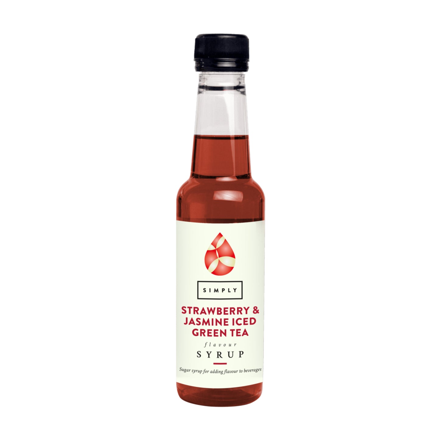Simply Strawberry & Jasmine Iced Green Tea Syrup 250ml