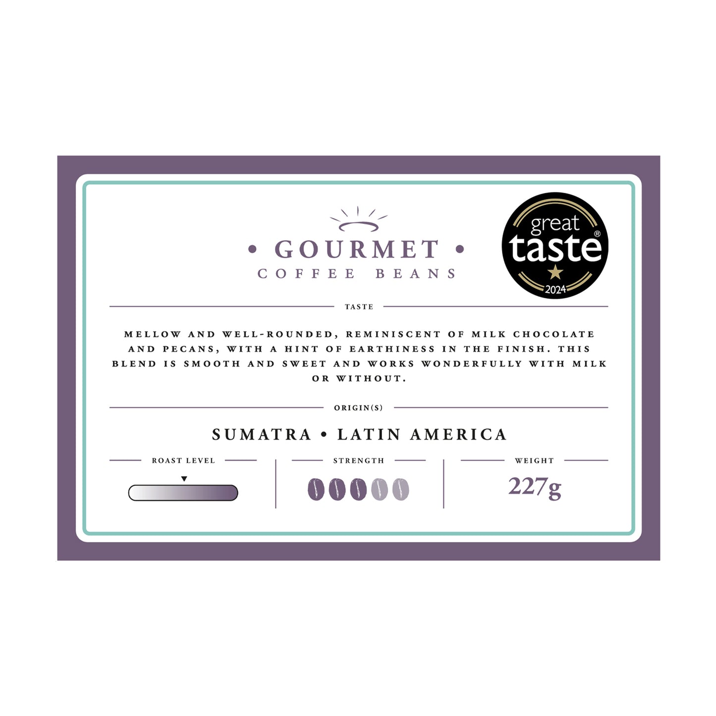 Heavenly Gourmet Blend Beans 227g