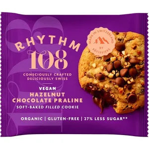 Rhythm 108 Hazelnut Chocolate Praline Cookies 12 x 50g