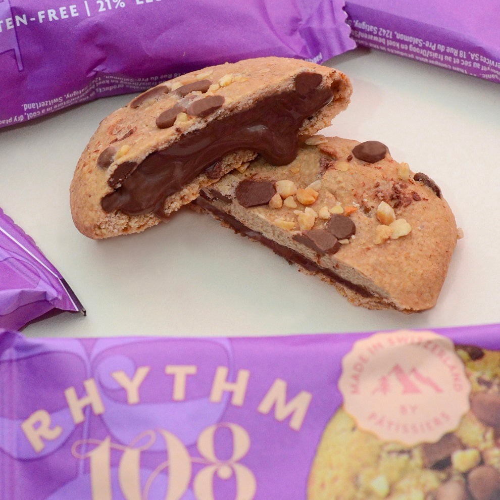 Rhythm 108 Hazelnut Chocolate Praline Cookies 12 x 50g