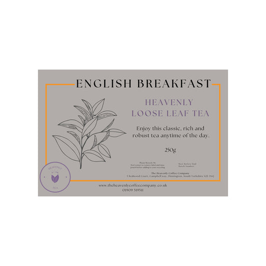 Heavenly Tea English Brekafast Loose Leaf 250g