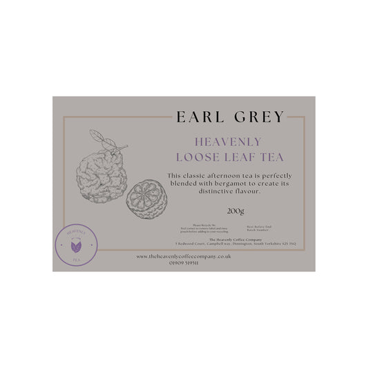 Heavenly Tea Earl Grey Loose Leaf 200g
