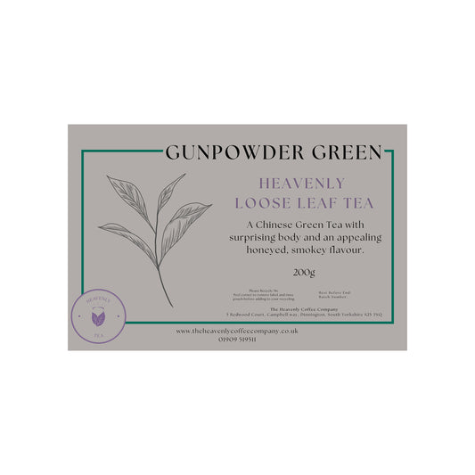 Heavenly Tea Gunpowder Green Loose Leaf 200g