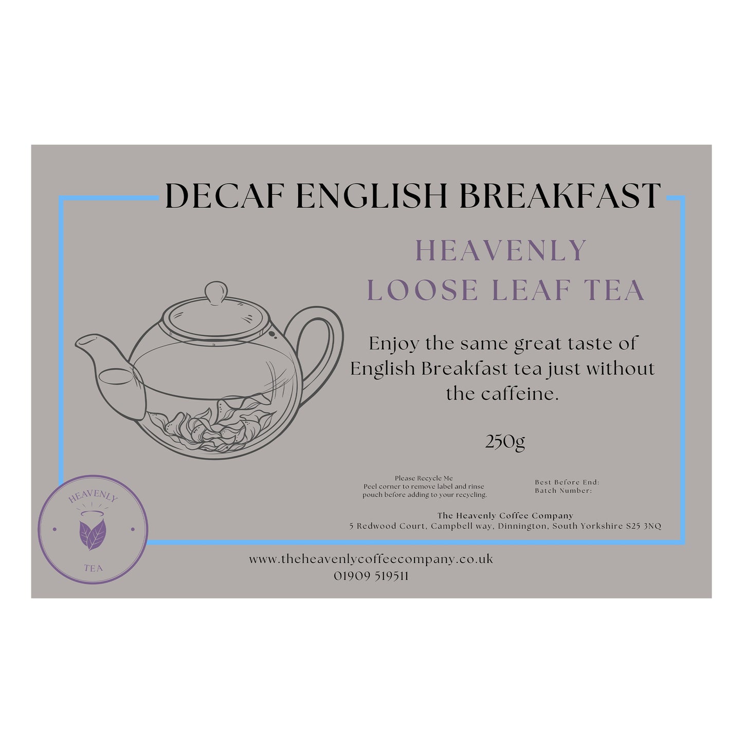 Heavenly Tea Temple Decaf x 30