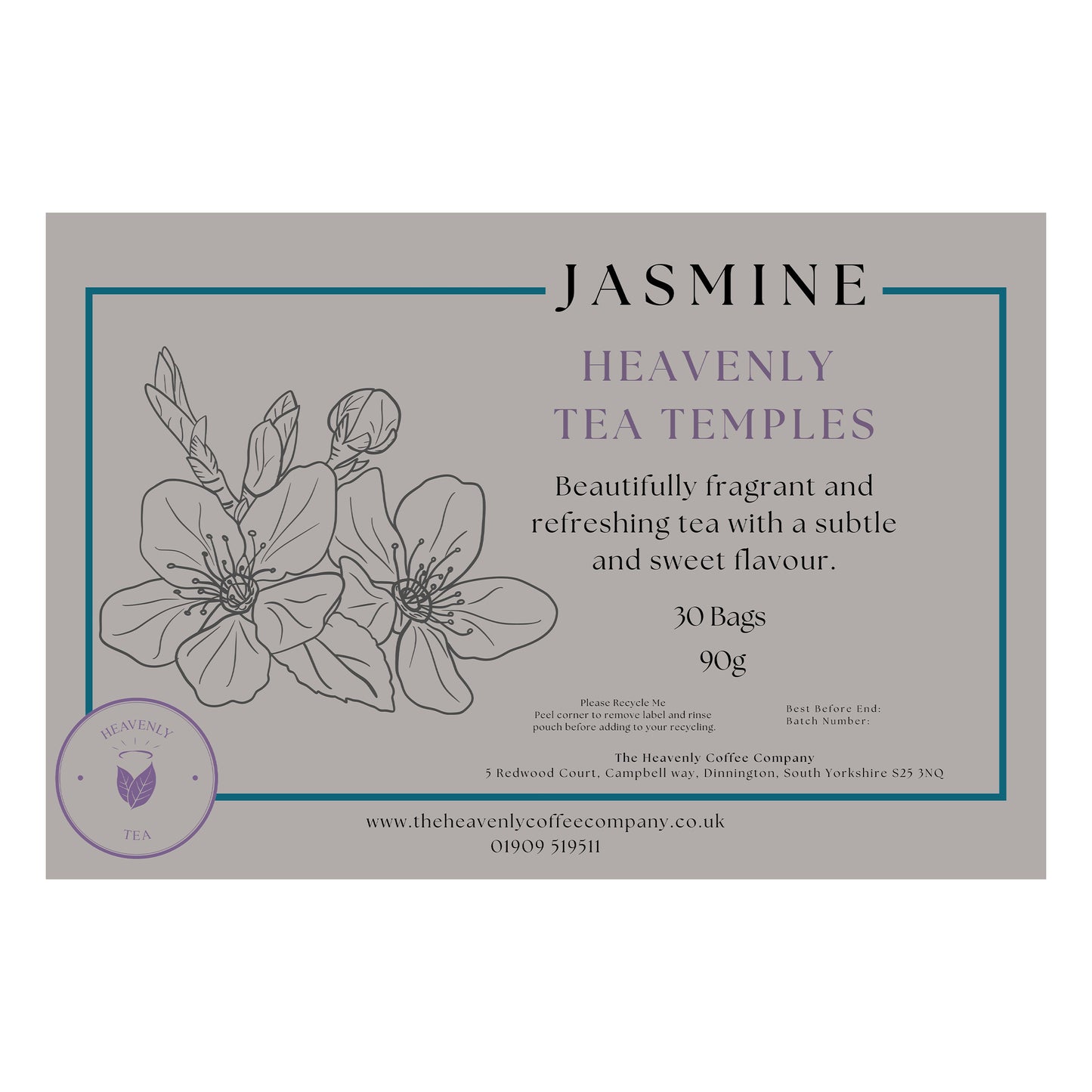 Heavenly Tea Temple Jasmine x 30