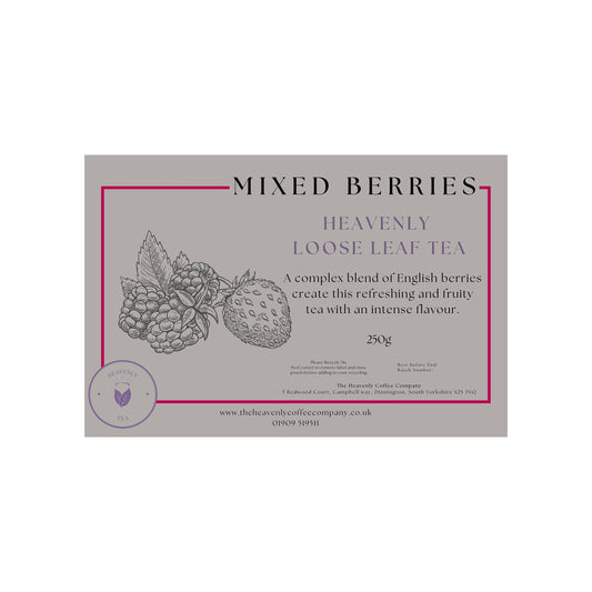 Heavenly Tea Mixed Berries Loose Leaf 250g