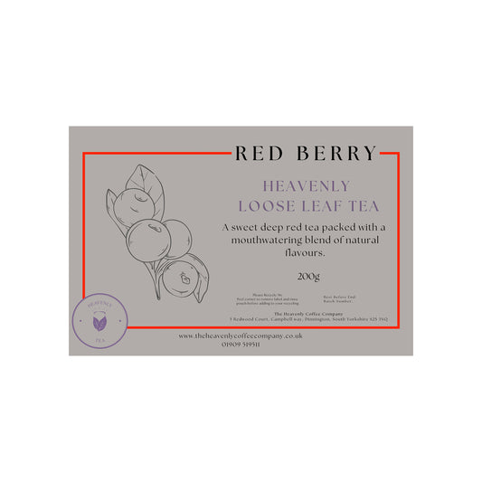 Heavenly Tea Red Berry Loose Leaf 200g